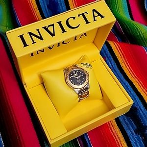 Dial two-tone luxury Invicta women's watch